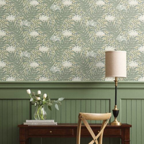 Alternative view of Highgrove Wallpaper - Linen
