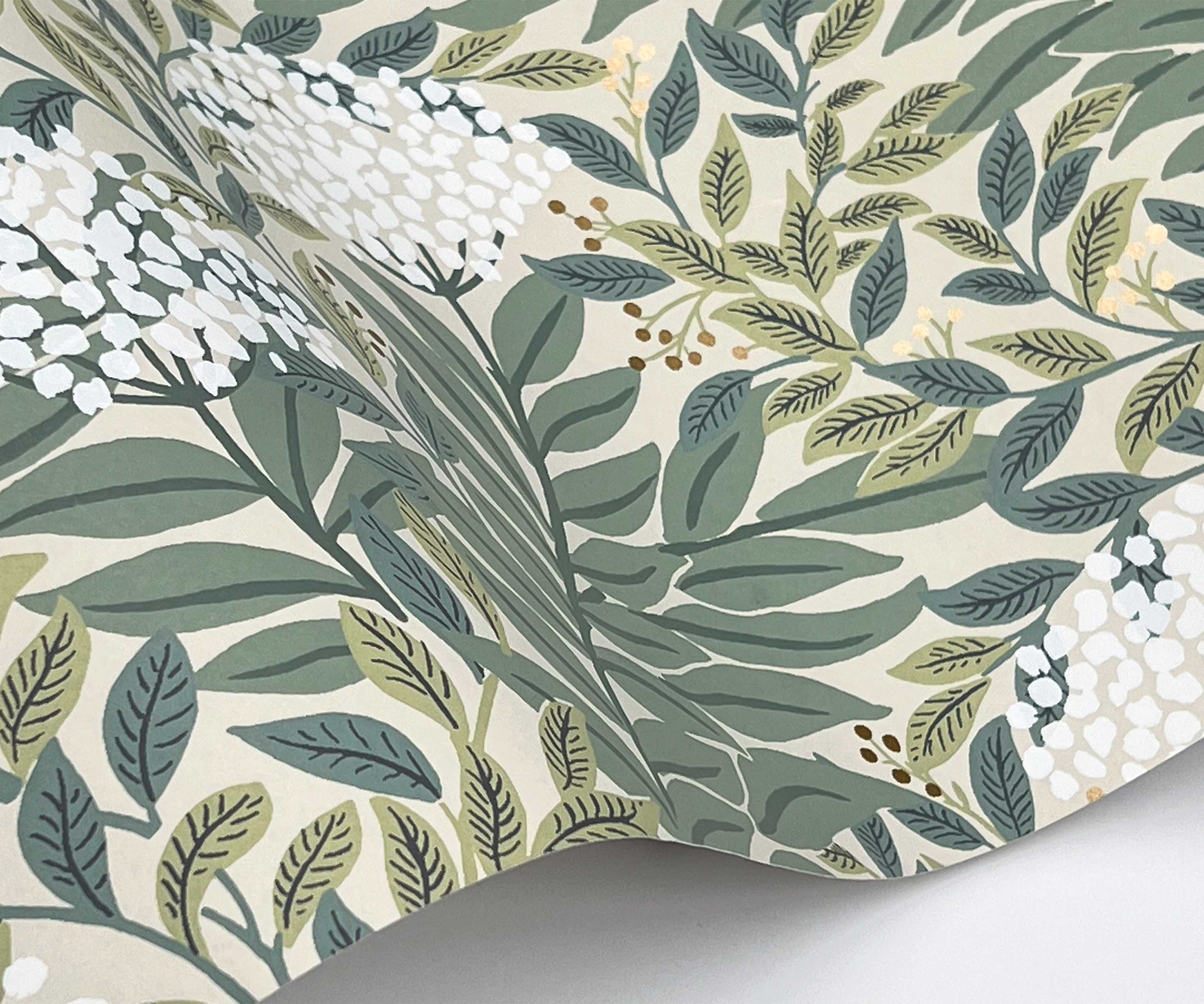 Highgrove Wallpaper Sample - Linen - Image 2
