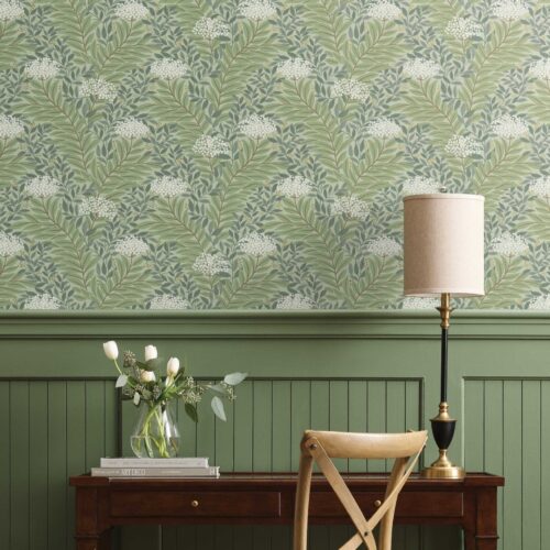 Alternative view of Highgrove Wallpaper - Sage