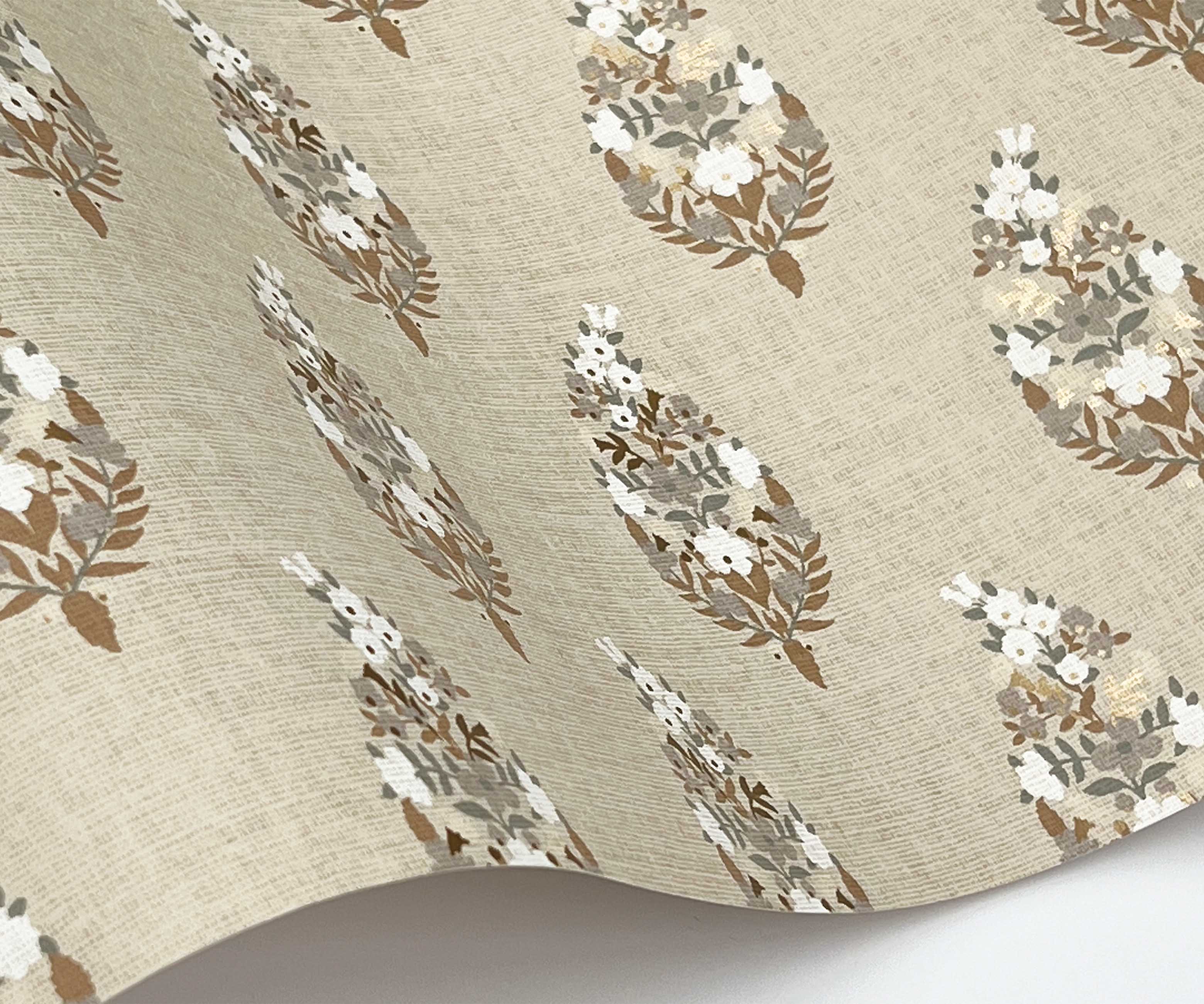 Paisley Wallpaper - Linen - Image 3