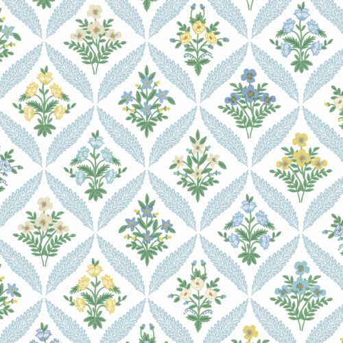 Alternative view of Estee Garden Wallpaper - Blue Multi