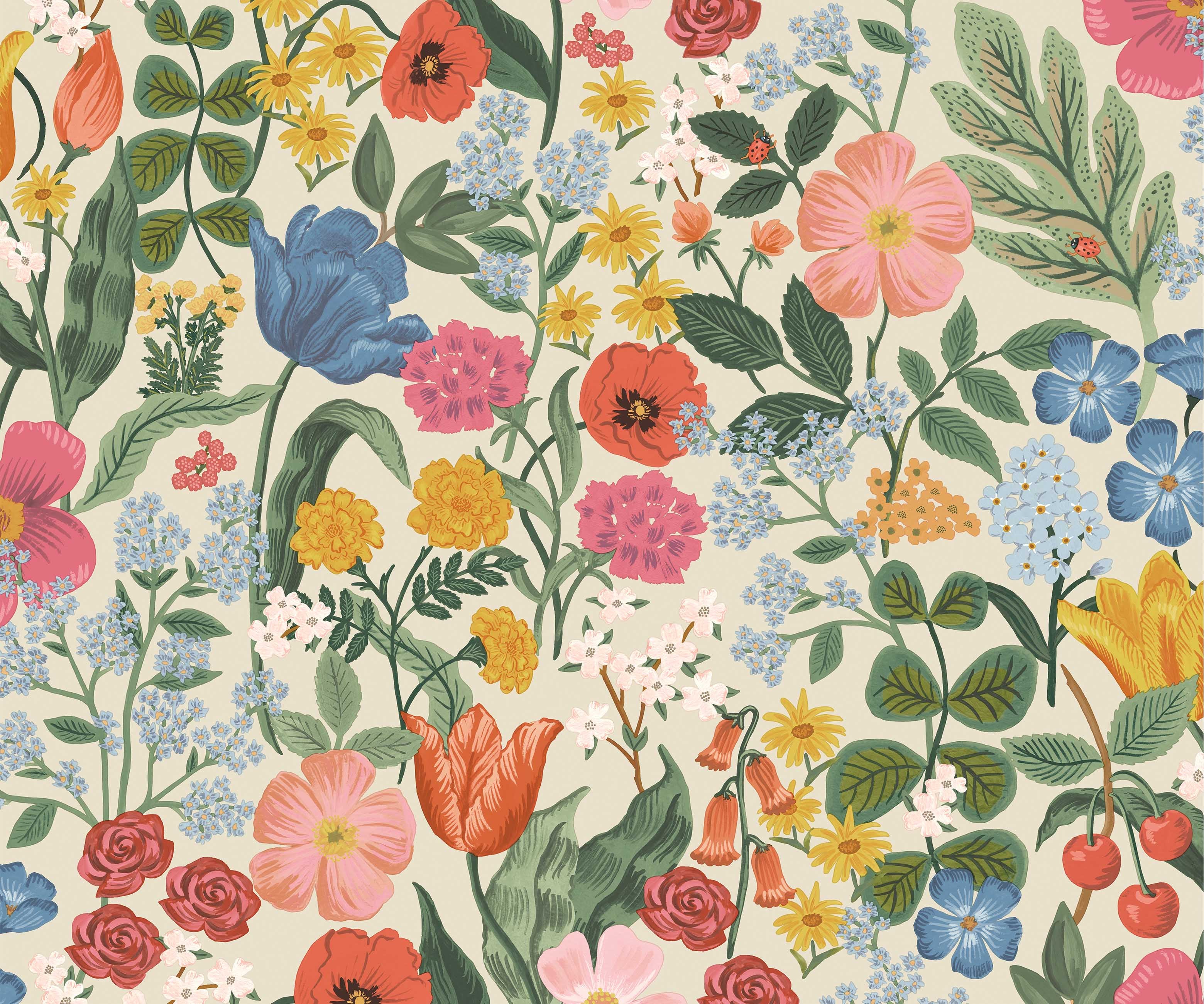 Blossom Wallpaper - Cream - Image 3