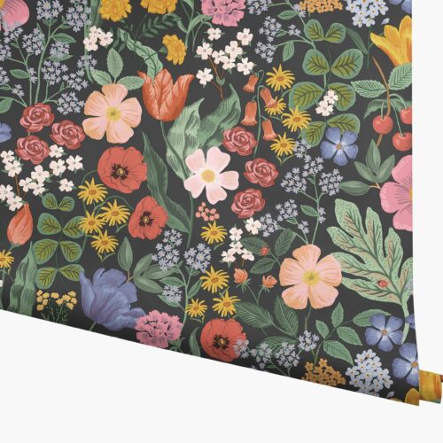 Blossom Wallpaper - Black