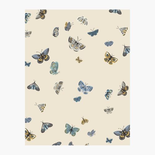 Butterfly House Wallpaper Sample - Linen