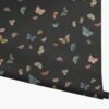 Butterfly House Wallpaper - Black