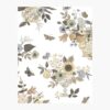 Flower Studies Wallpaper Sample - Linen