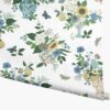 Flower Studies Wallpaper - Blue Multi