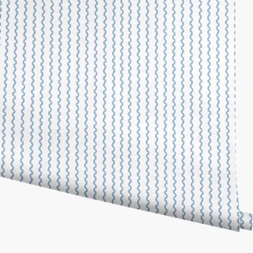 Rickrack Wallpaper - Blue