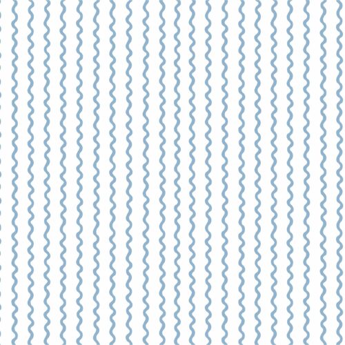 Alternative view of Rickrack Wallpaper - Blue