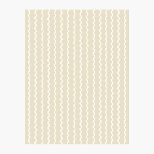 Rickrack Wallpaper Sample - Linen