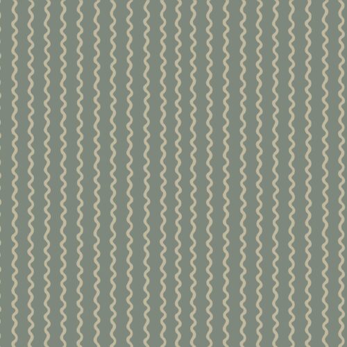 Alternative view of Rickrack Wallpaper - Moss