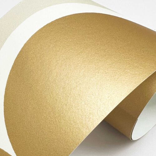 Alternative view of Scallop Trim Wallpaper - Linen