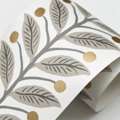 Alternative view of Trim Wallpaper Sample - Linen
