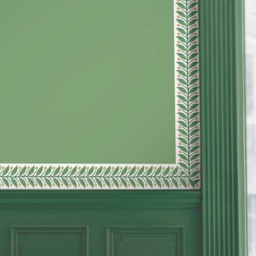 Alternative view of Trim Wallpaper Sample - Green