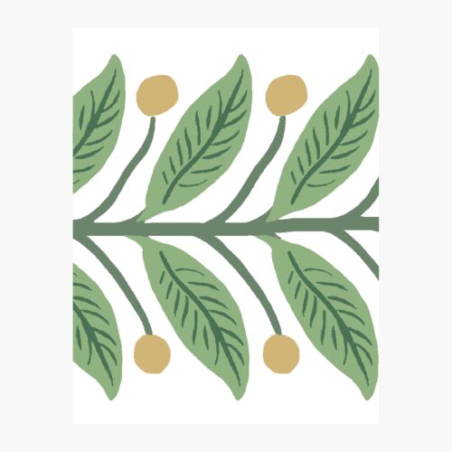 Trim Wallpaper Sample - Green