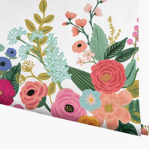 Garden Party Wallpaper Mural - Rose Multi