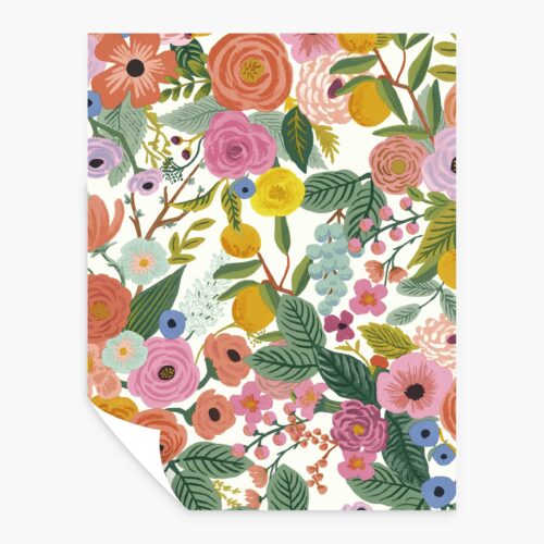 Garden Party Peel & Stick Wallpaper Sample - Rose Multi
