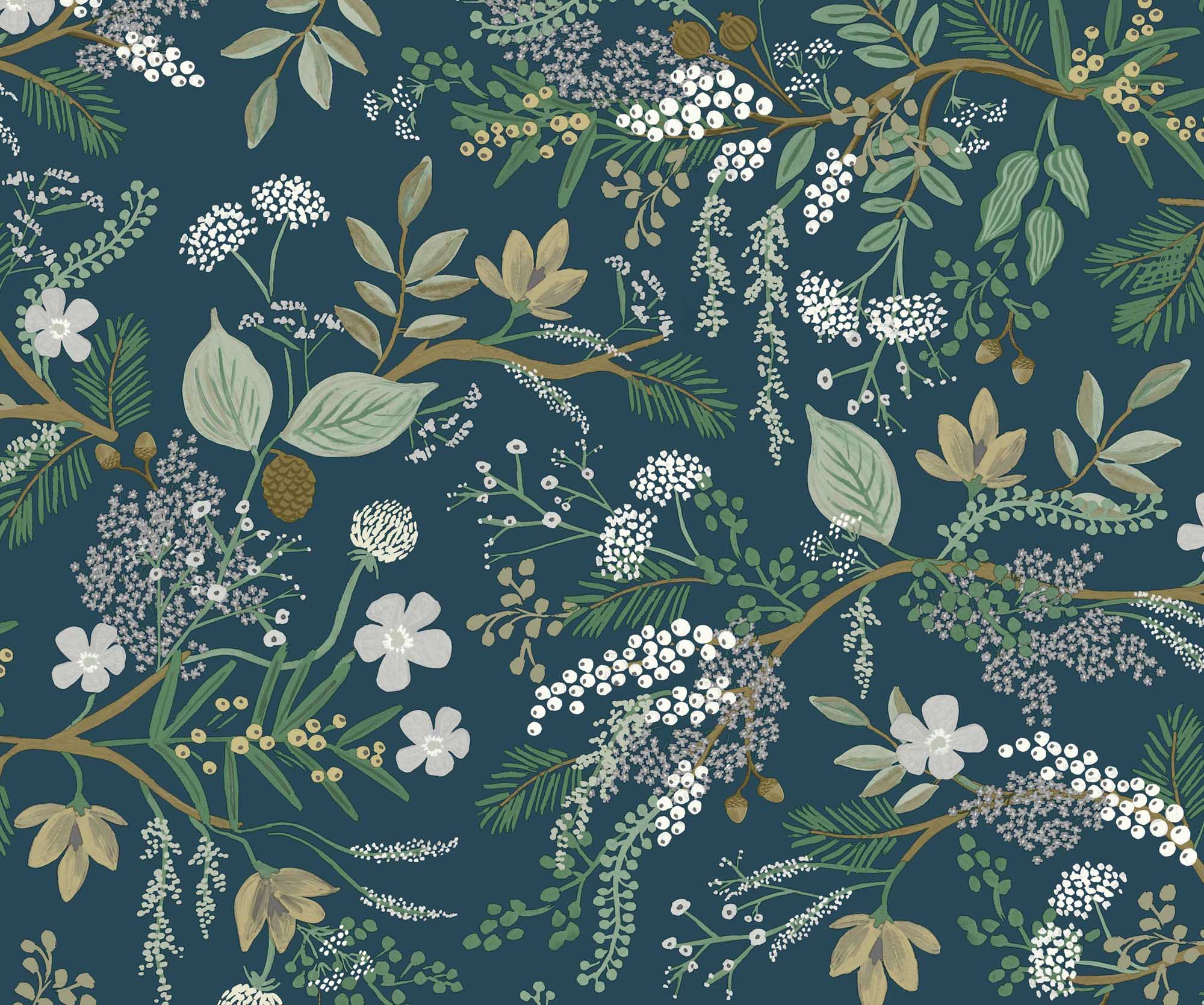 Juniper Forest Peel & Stick Wallpaper - Evergreen - Image 3
