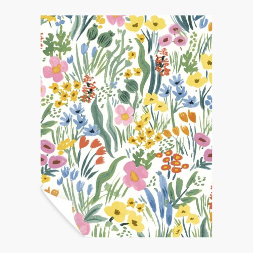 Lea Peel & Stick Wallpaper Sample - White