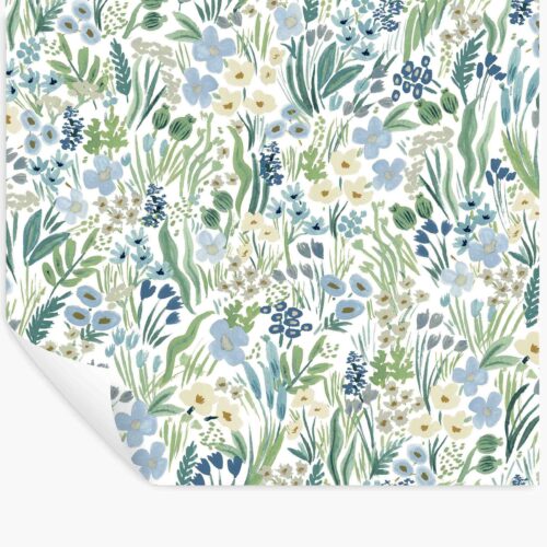 Lea Peel & Stick Wallpaper - Indigo