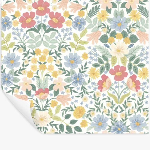 Bramble Garden Peel & Stick Wallpaper - Pastel Multi