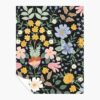 Bramble Garden Peel & Stick Wallpaper Sample - Black