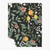 Citrus Grove Peel & Stick Wallpaper Sample - Black