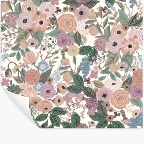 Garden Party Peel & Stick Wallpaper - Blush Multi