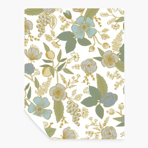 Colette Peel & Stick Wallpaper Sample - Blue Multi