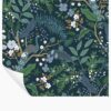 Peacock Garden Peel & Stick Wallpaper - Navy
