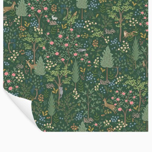 Woodland Peel & Stick Wallpaper - Emerald
